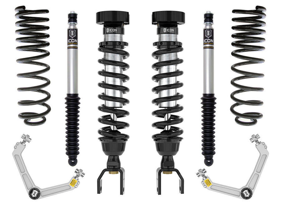 ICON 2019-2023 Ram 1500 2-3" Lift Stage 2 Suspension System Billet UCA