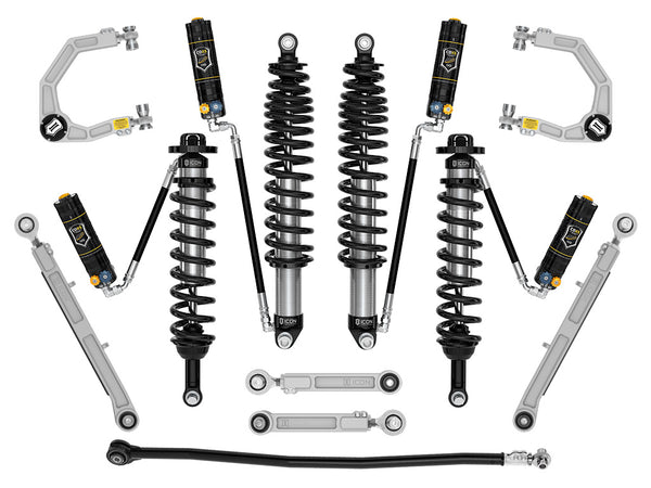ICON 2021-2023 Ford Bronco Sasquatch 2-3" Lift Stage 7 Suspension System CDXS Billet