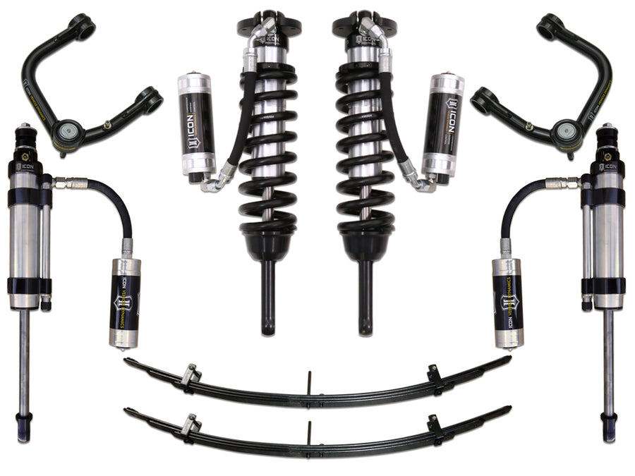 ICON 2005-2015 Toyota Tacoma 0-3.5" Lift/2016-2023 Tacoma 0-2.75" Lift Stage 7 Suspension System Tubular UCA