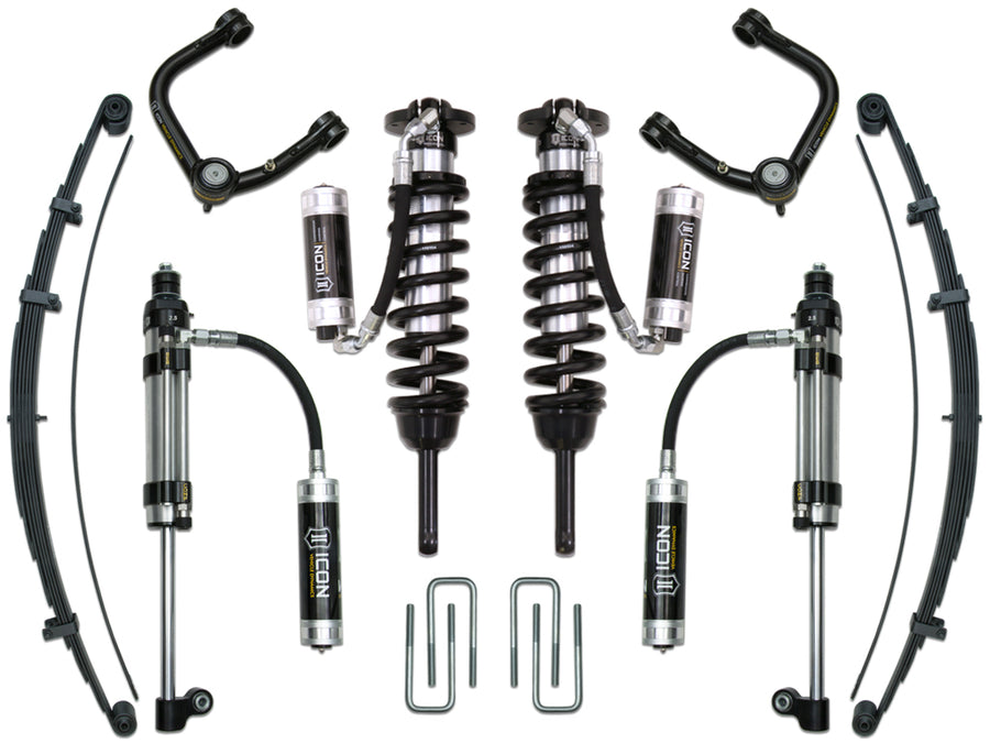 ICON 2005-2015 Toyota Tacoma 0-3.5" Lift/2016-2023 Tacoma 0-2.75" Lift Stage 10 Suspension System Tubular UCA