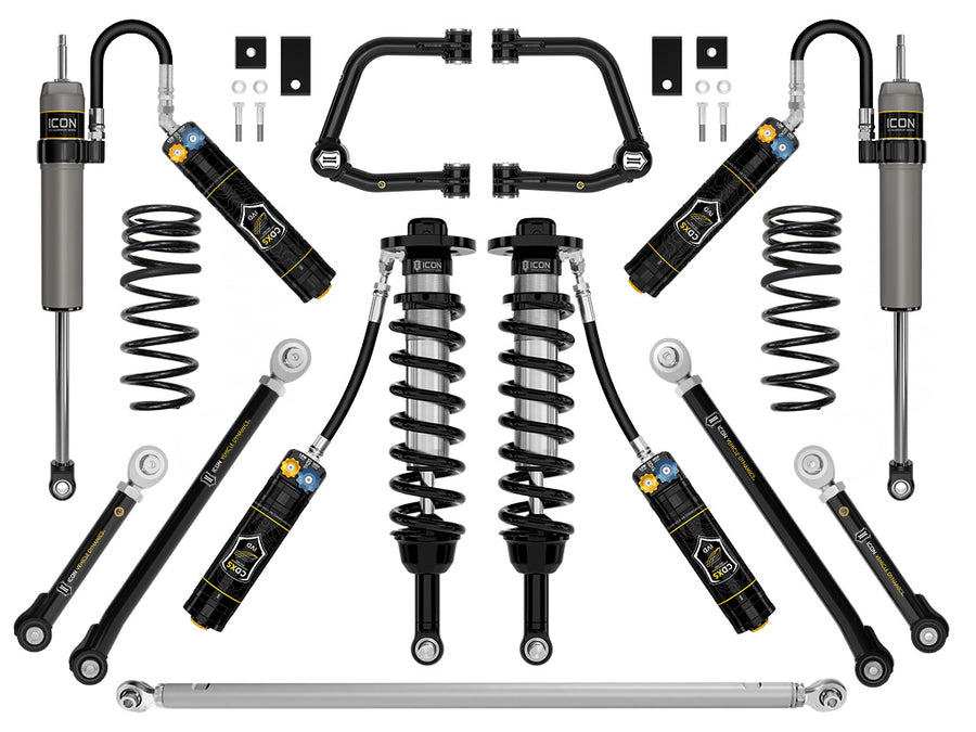 ICON 2023-2025 Toyota Sequoia 3-4.5" Lift Stage 10 Suspension System Tubular CDXS TRD