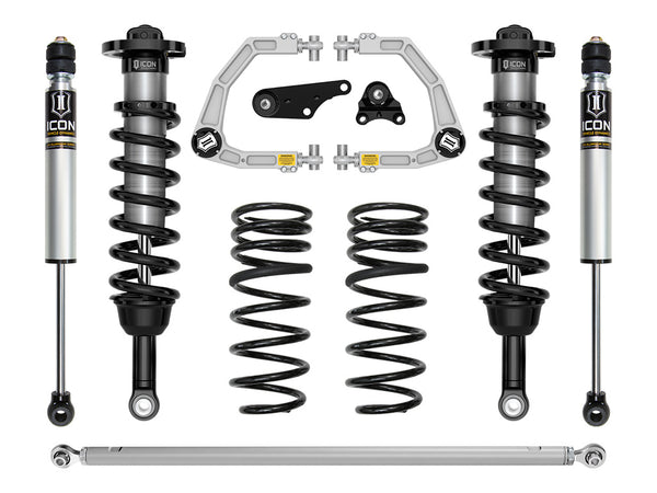 ICON 2025 Toyota 4Runner 4WD 1.25-3" Lift Stage 3 Suspension System Billet