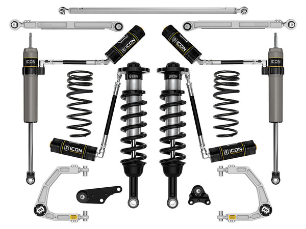 ICON 2025 Toyota 4Runner 4WD 1.25-3" Lift Stage 7 Suspension System Billet