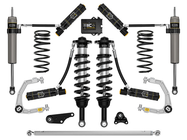 ICON 2025 Toyota 4Runner 4WD 1.25-3" Lift Stage 12 Suspension System Billet