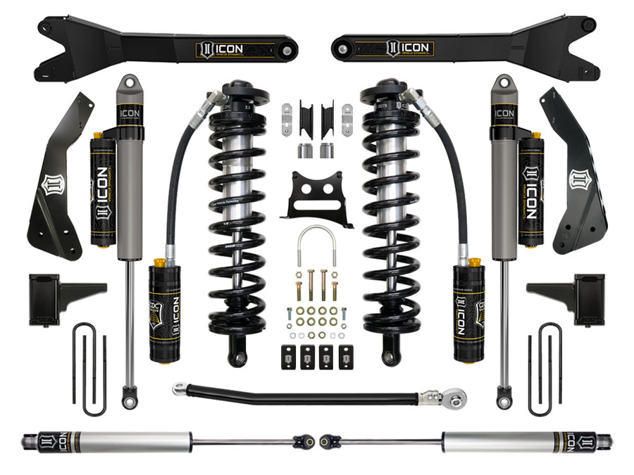 11-16 FORD F250/F350 4-5.5" STAGE 5 COILOVER CONVERSION SYSTEM W RADIUS ARM