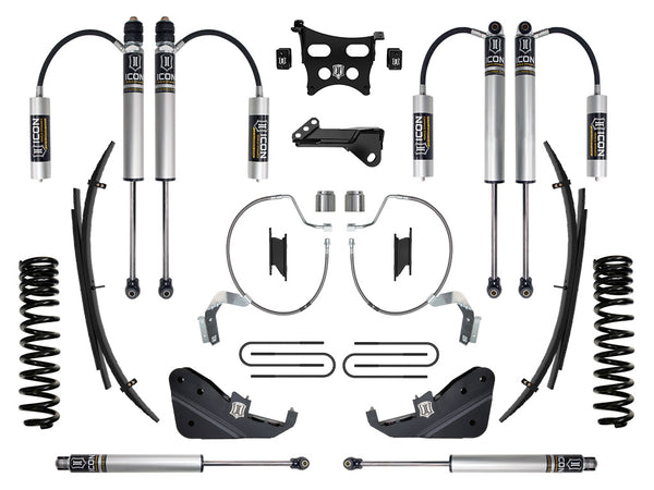 ICON 2023-2025 Ford F-250/F-350 Super Duty 4WD Diesel 4.5" Lift Stage 2 Suspension System W/ Expansion Packs