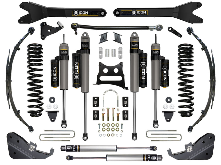 ICON 2017-2022 Ford F250/F350 7" Lift Stage 4 Suspension System W/Radius Arm