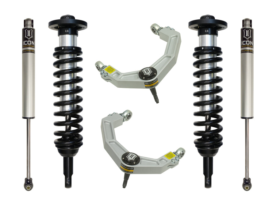 09-13 FORD F150 2WD 0-2.63" STAGE 2 SUSPENSION SYSTEM W BILLET UCA