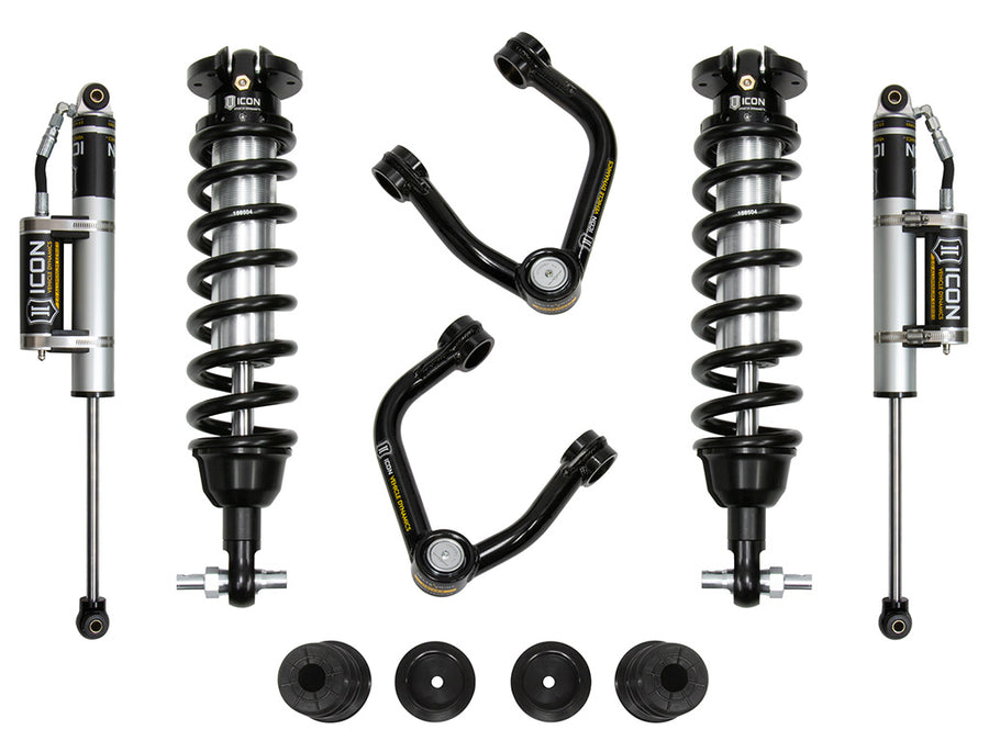 ICON 19-21 Ford Ranger 0-3.5" Lift Stage 3 Susp System Tubular UCA Al Knuckle