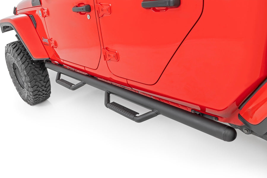 Rough Country - Nerf Steps - Cab Length - Crew Cab - Jeep Gladiator JT 4WD (2020-2025)