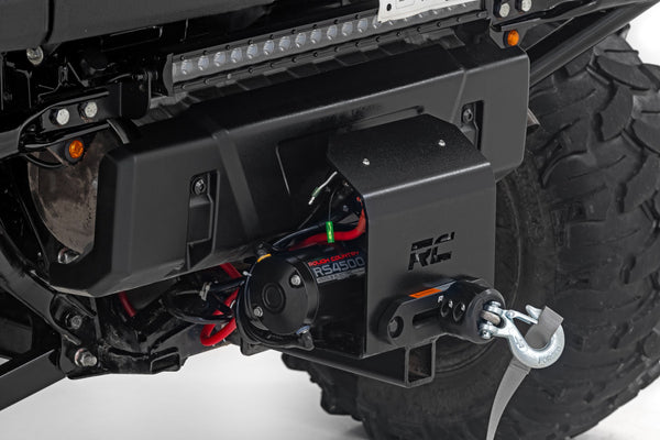 Rough Country - 2 In. Receiver Winch Mount - Multiple UTV Makes & Models