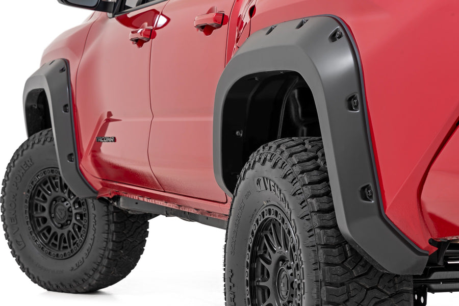 Rough Country - Pocket Fender Flares - 6X1 Bronze Oxide - Toyota Tacoma 2WD/4WD (2024-2025)
