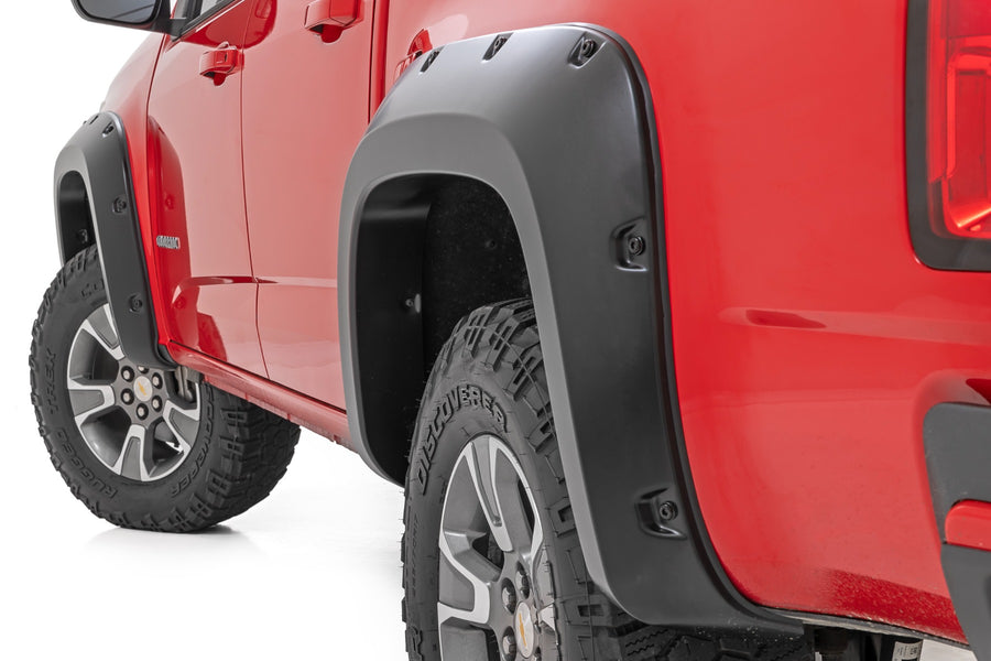 Rough Country - Pocket Fender Flares - 5' Bed - Chevy Colorado 2WD/4WD (2015-2022)