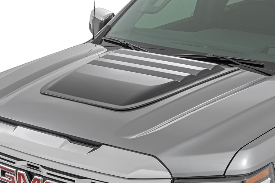 Rough Country - Hood Scoop - GLT Dynamic Blue - GMC Sierra 1500 2WD/4WD (2019-2025)