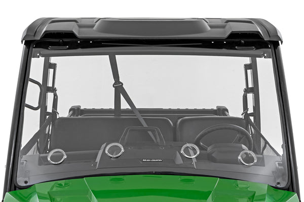 Rough Country - Vented Full Windshield - Scratch Resistant - John Deere Gator XUV 835 - 98222275