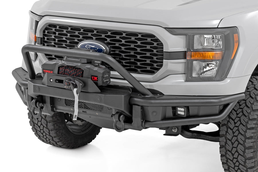 Rough Country - Front Bumper - Tubular -Winch Mount - Ford F-150 2WD/4WD (2021-2023)