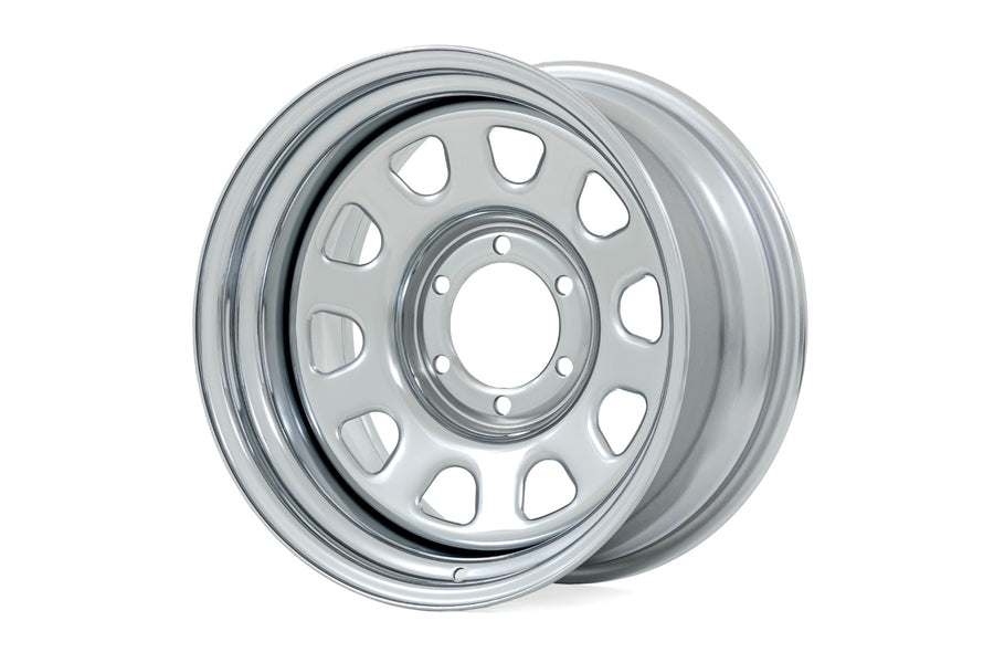 Rough Country - Steel Wheel/Chrome/17x9/5x5/3.30 Bore/-12