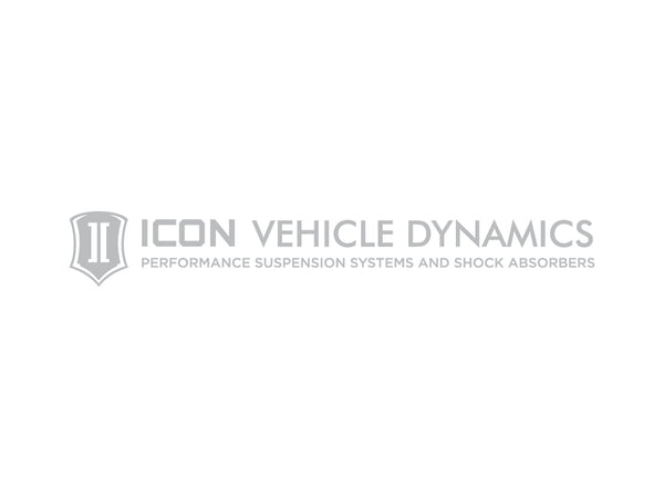 18 IN WIDE ICON TAGLINE SILVER