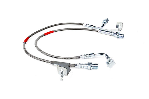 Rough Country - Brake Lines - Front - 4-6 In. - Chevy/GMC C10/K10 C15/K15 Truck/Half-Ton Suburban (87-91)