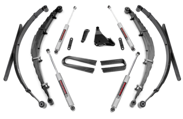 Rough Country - 6 Inch Lift Kit - Rear Springs - Ford F-250/F-350 Super Duty 4WD (1999-2004)