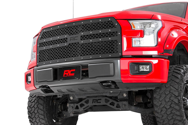 Rough Country - Mesh Grille - Ford F-150 2WD/4WD (2015-2017)