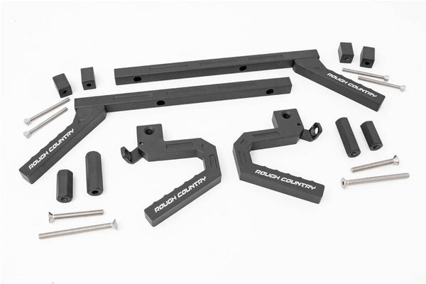 Rough Country - Grab Handles - Alum - FR & RR - Jeep Wrangler JK/Wrangler Unlimited (07-18)