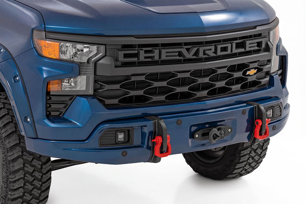 Rough Country - Bumper Cover - GJV Riptide Blue - Chevy Silverado 1500 2WD/4WD (2023-2026) - 13006-GJV
