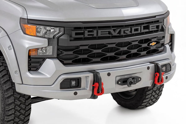 Rough Country - Bumper Cover - GAN Silver Ice Metallic - Chevy Silverado 1500 2WD/4WD (23-26) - 13006-GAN