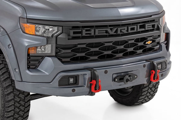 Rough Country - Bumper Cover - GXD Sterling Grey Metallic - Chevy Silverado 1500 (23-26) - 13006-GXD