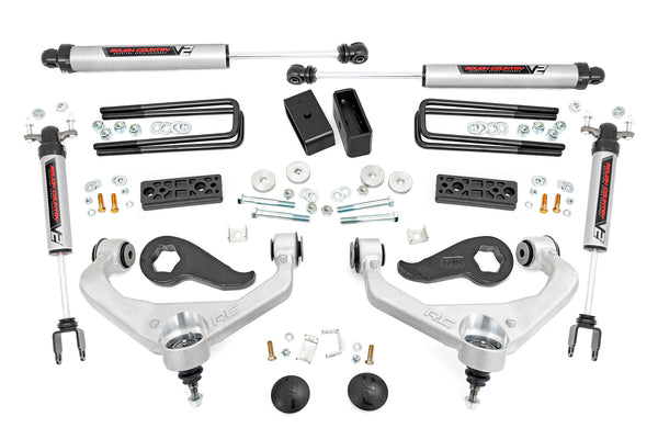 Rough Country - 3 Inch Lift Kit - UCAs - V2 - Chevy/GMC Sierra 3500 HD/Silverado 3500 HD (20-25)