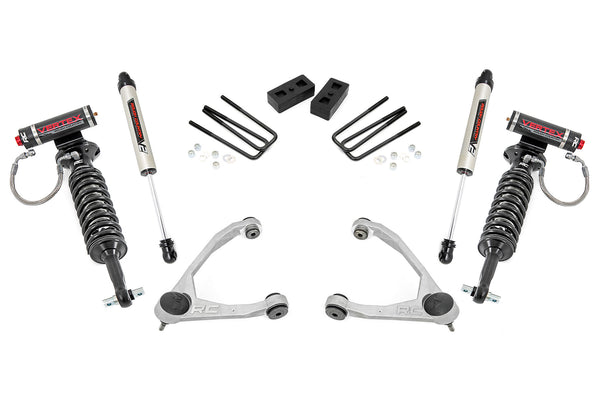 Rough Country - 3.5 Inch Lift Kit - Forged UCA - Cast Steel - Vertex/V2 - Chevy/GMC 1500 (07-13)