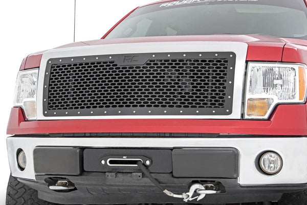 Rough Country - Mesh Grille - Ford F-150 2WD/4WD (2009-2014)