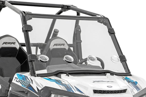 Rough Country - Full Windshield - Vented - Scratch Resistant - Polaris RZR XP 1000