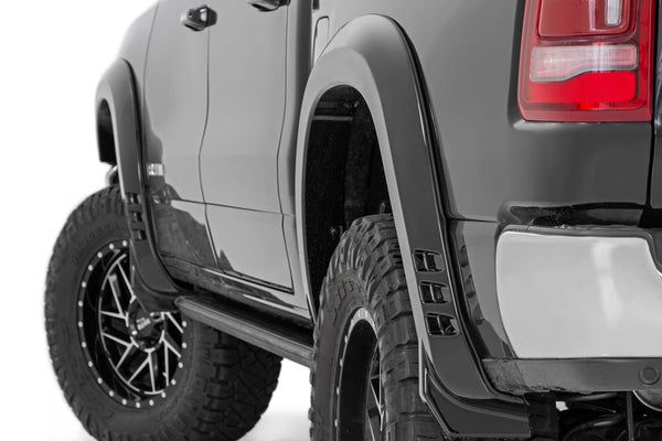 Rough Country - Fender Flares - SF1 - GW7 Bright White - Ram 1500 2WD/4WD (2019-2024)