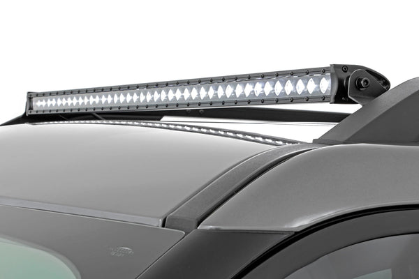 Rough Country - LED Light Kit - Roof Rack Mount - 40 In. Black Single Row - Ford Bronco Sport (21-25)