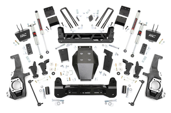 Rough Country - 5 Inch Lift Kit - Torsion Drop - M1 - Chevy/GMC 2500HD/3500HD (20-25)