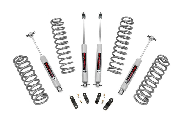 Rough Country - 2.5 Inch Lift Kit - Coils - Jeep Wrangler Unlimited 2WD/4WD (2007-2018)