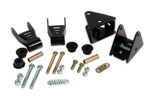 Rough Country - Front Shackle Reversal Kit - Jeep Wrangler YJ 4WD (1987-1995)