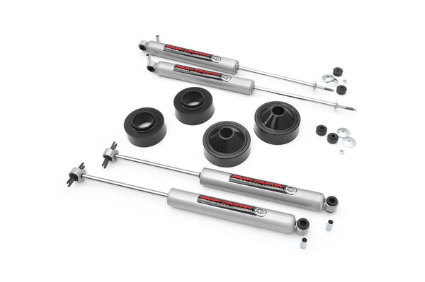 Rough Country - 1.75 Inch Lift Kit - N3 - Jeep Wrangler JK/Wrangler Unlimited (2007-2018)
