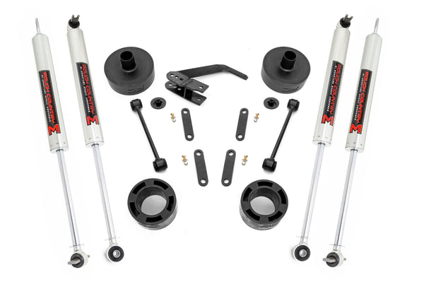 Rough Country - 2.5 Inch Lift Kit - Spacers - M1 - Jeep Wrangler JK/Wrangler Unlimited (07-18)