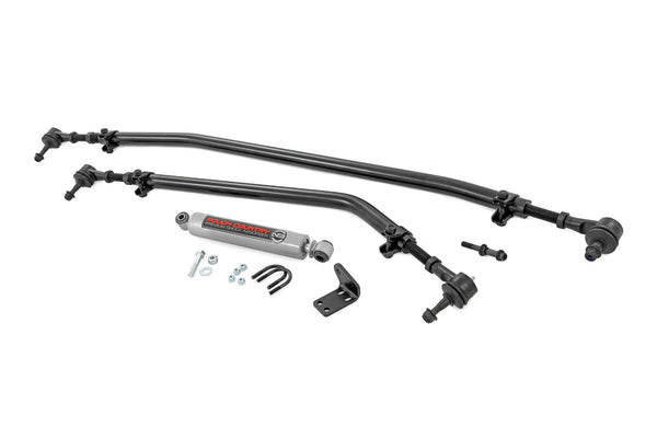 Rough Country - High Steer Kit - W/ N3 Steering Stabilizer - Jeep Gladiator JT/Wrangler JL (18-25)