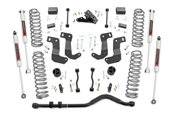 Rough Country - 3.5 Inch Lift Kit - C/A Drop - Stage 1 - M1 - Jeep Wrangler Unlimited (24-25)