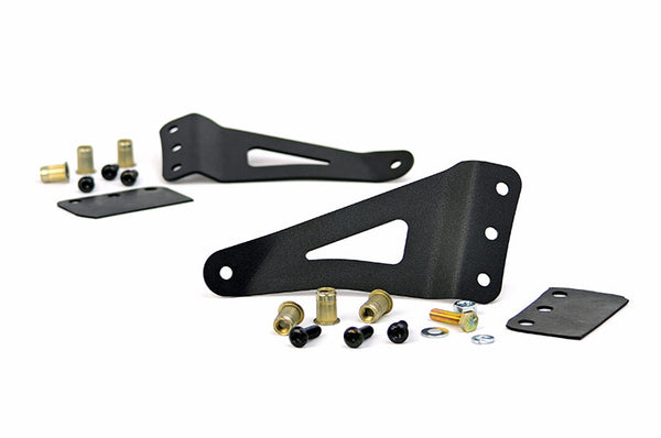 Rough Country - LED Light Mount - Upper Windshield - 50 In. Curved - Chevy/GMC 1500/1500 SUV/2500HD/3500HD (07-14)