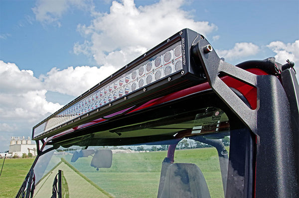 Rough Country - LED Light Mount - Upper Windshield - 50 In. Straight - Jeep Wrangler YJ (87-95)