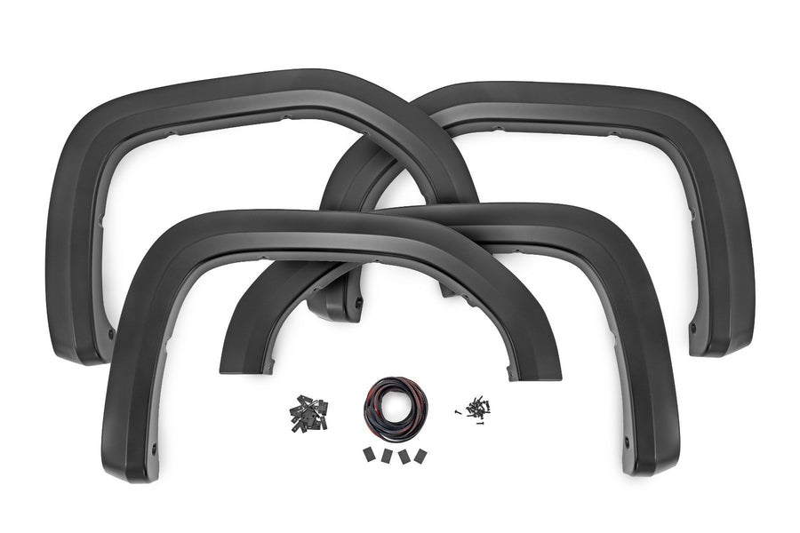 Rough Country - Fender Flares - Sport - GMC Sierra 1500 2WD/4WD (2019-2025 & Classic)