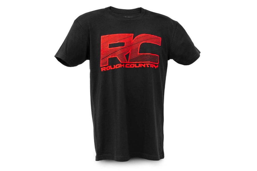 Rough Country - Rough Country T-Shirt - Pattern - Black - LG