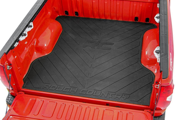 Rough Country - Bed Mat - 5' Bed - RC Logo - Ford Ranger 2WD/4WD (2019-2023)