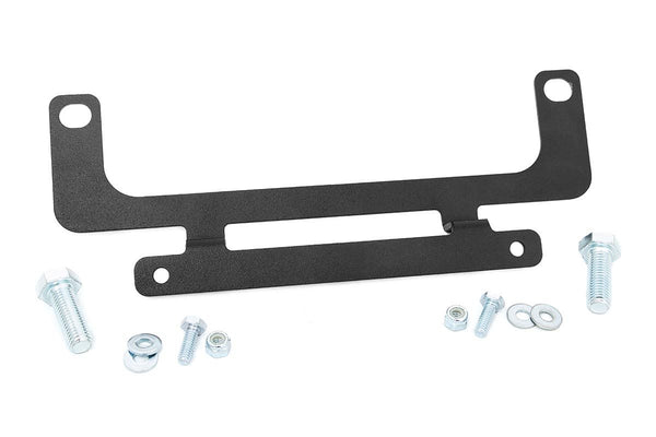 Rough Country - License Plate Mnt - Roller Fairlead