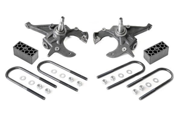 Rough Country - Lowering Kit - 2 Inch FR - 2.5 Inch RR - Chevy/GMC Blazer/S15 Jimmy/Sonoma 2WD