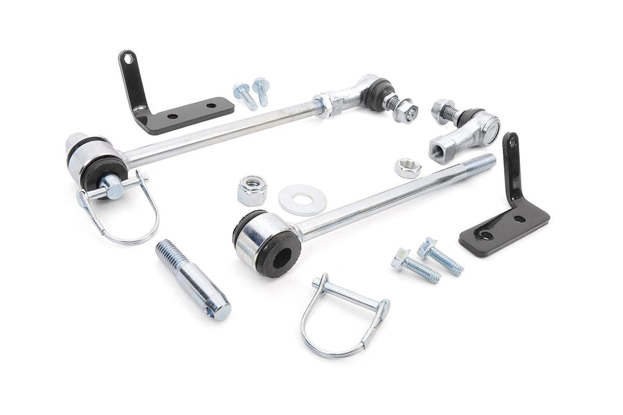 Rough Country - Quick Disconnect Sway Links - 3.5-6 Inch Lift - Jeep Gladiator JT/Wrangler JK/Wrangler Unlimited